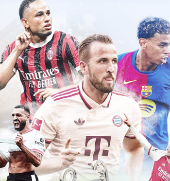 缘分续写，卡尔四年前曾作为拜仁球童与纳格尔斯曼拥抱